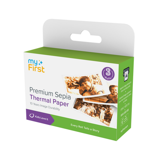 myFirst Camera Insta Thermal Paper_Premium Sepia - OAXIS Asia Pte Ltd