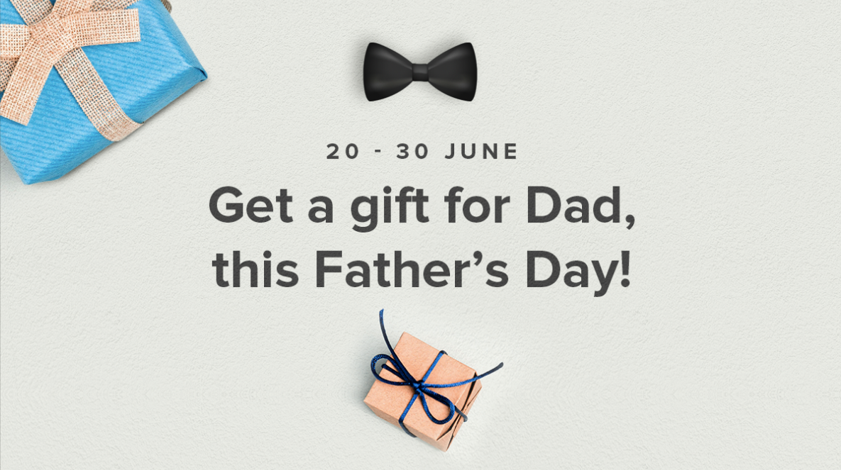 OAXIS Father's day 2021 promotion. Buy 1 Free 1 fitness trackers