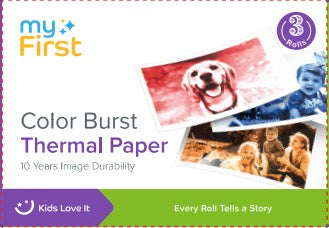 Thermal Paper Color Burst for myFirst Camera Insta 20 - OAXIS Asia Pte Ltd