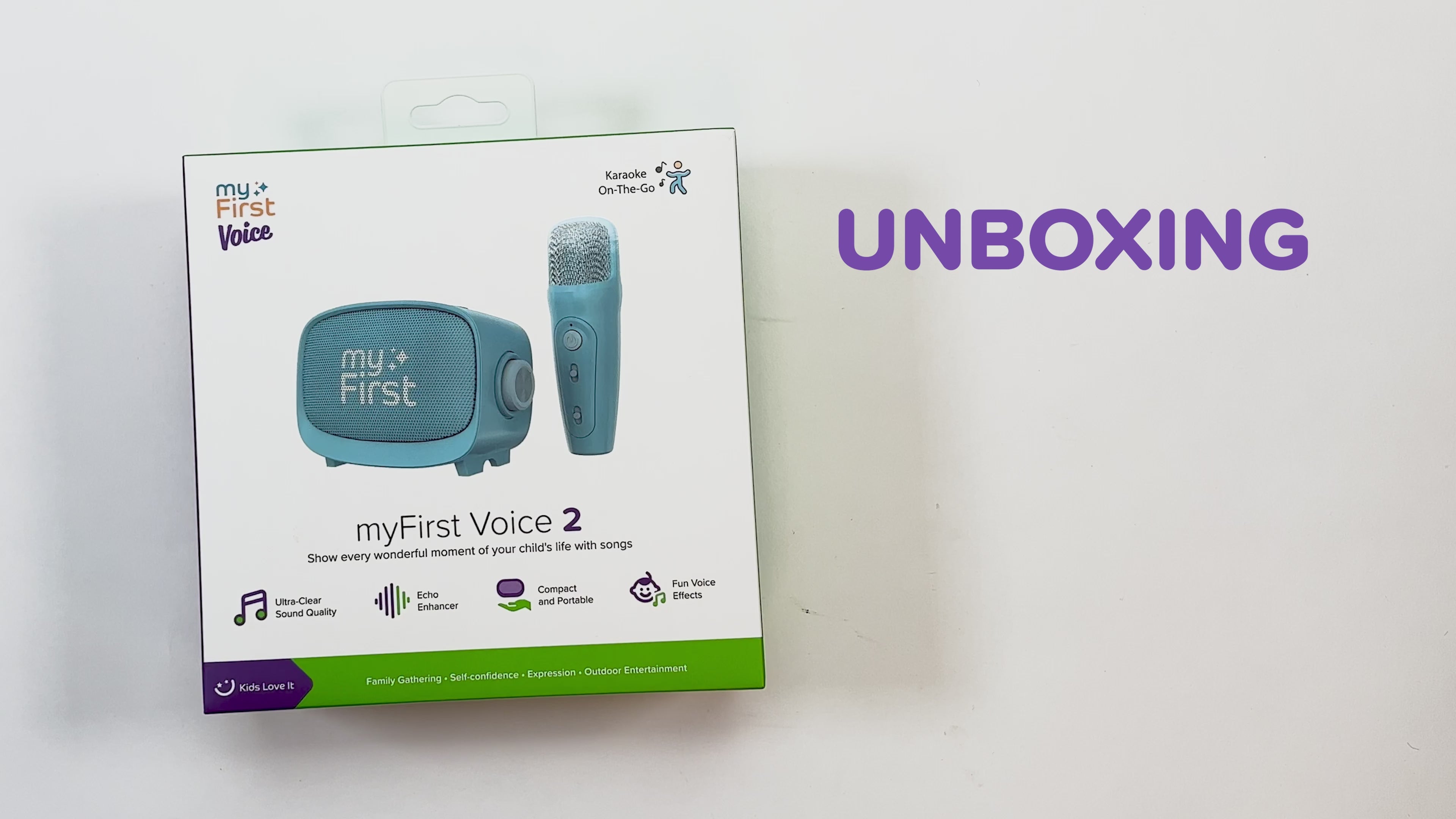 Load video: Unboxing Voice 2