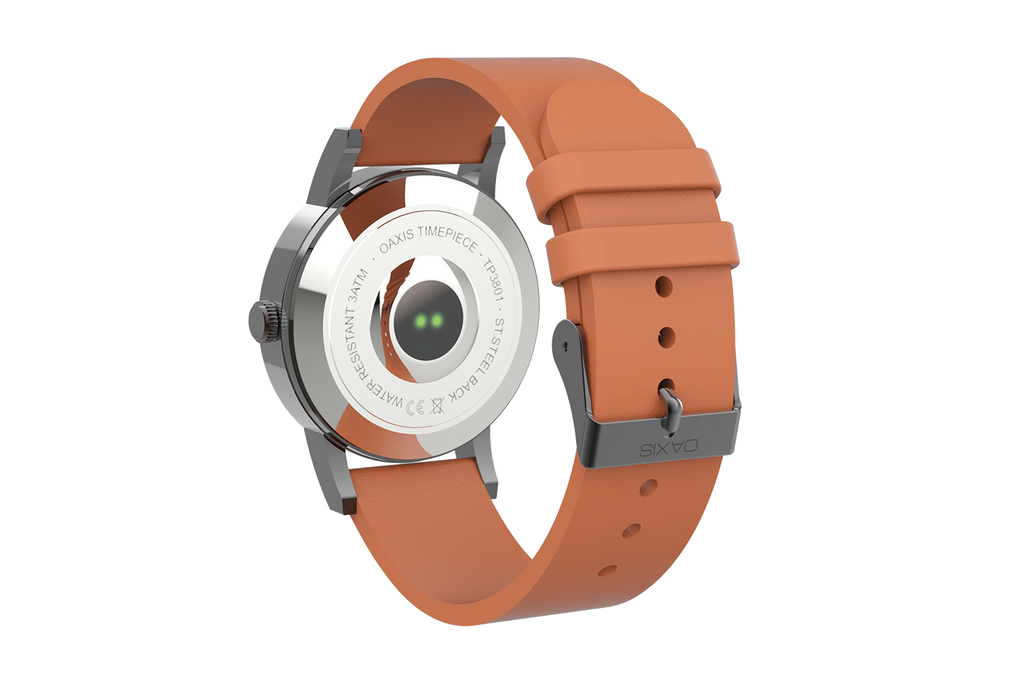 Timepiece - Minimalist Analog Watch with Heart Rate Monitor - Oaxis - The Official Maker of InkCase and the brand owner of myFirst - A brand new collection for kids