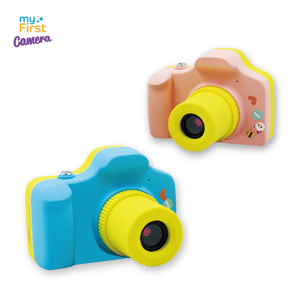 myFirst Camera - 5 Mega Pixel Mini Size Camera For Kids With SD Card Support - Oaxis - The Official Maker of InkCase and the brand owner of myFirst - A brand new collection for kids