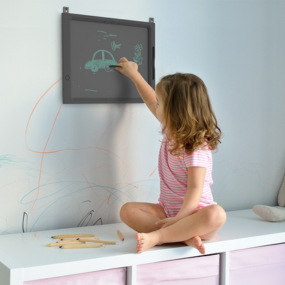 myFirst Sketch Board 21” - With Dual Display (LCD Sketch Board + Whiteboard) - Oaxis - The Official Maker of InkCase and the brand owner of myFirst - A brand new collection for kids