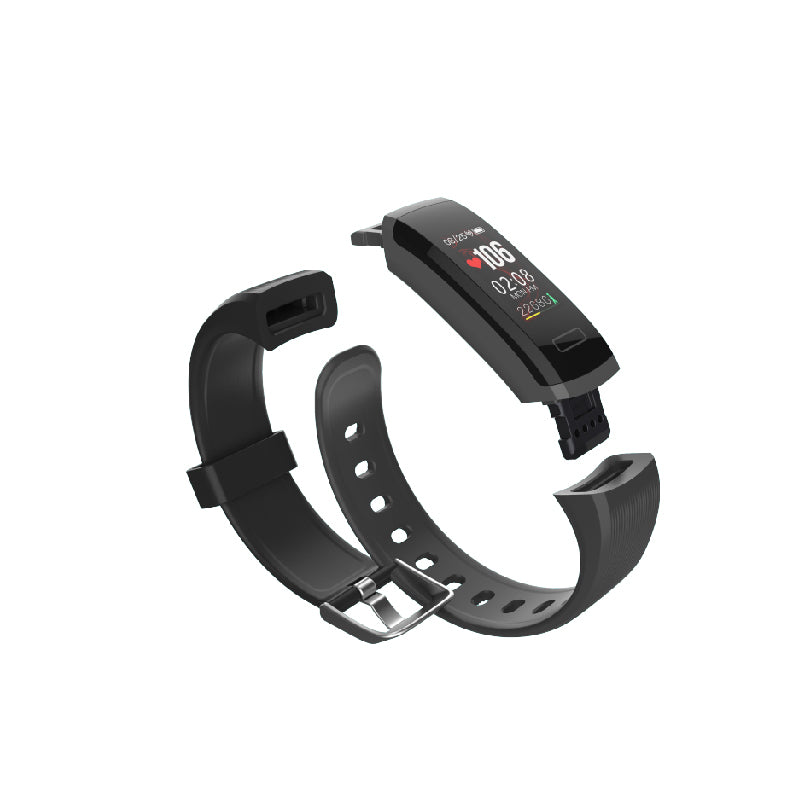 Tenvis HR - Smart Band with BPM Heart Rate Monitor & Full HD Color Screen - Oaxis - The Official Maker of InkCase and the brand owner of myFirst - A brand new collection for kids